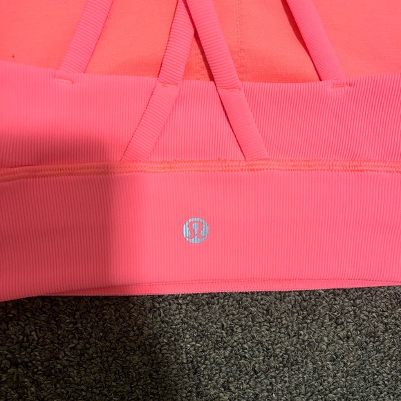 NWOT Lululemon Energy Bra High Neck Long Line Ribbed Bra - Picture 3 of 6